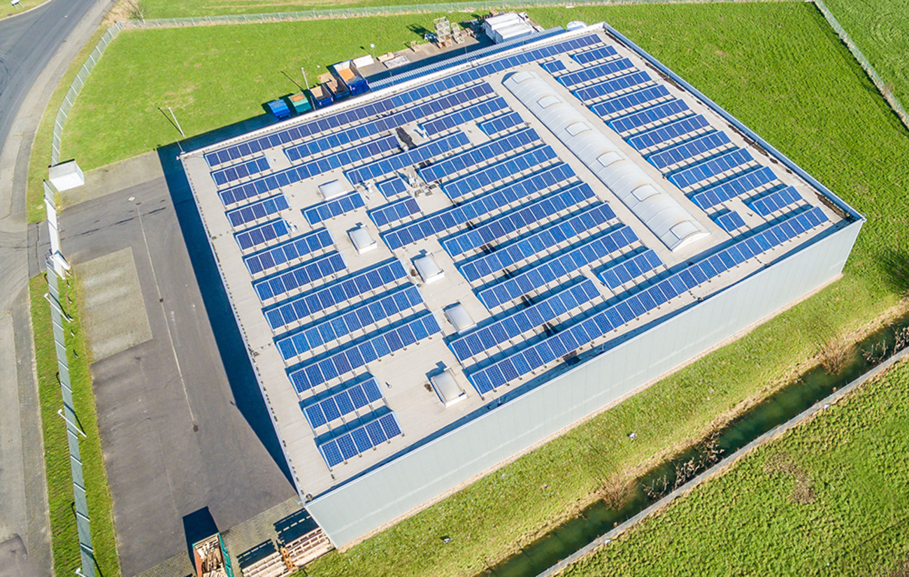 PV auf Industrie- und Hallendächern bei Elektro FEGER GmbH in Aschaffenburg