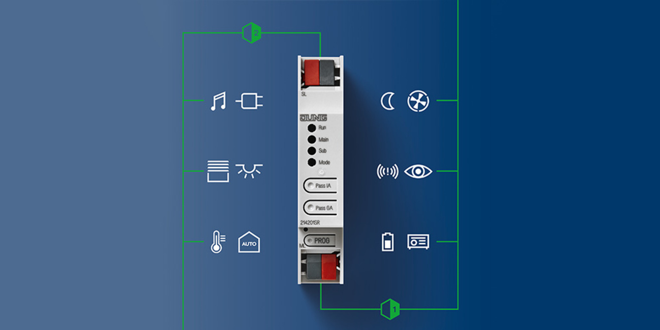 KNX Bereichs- und Linienkoppler bei Elektro FEGER GmbH in Aschaffenburg