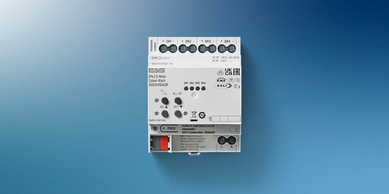 KNX DALI 2 Gateway Colour bei Elektro FEGER GmbH in Aschaffenburg